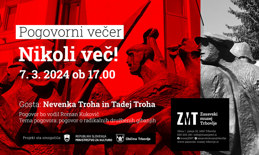 Pogovorni večer - NIKOLI VEČ!