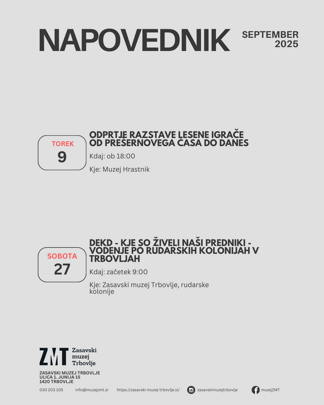 NAPOVEDNIK SEPTEMBER 2025