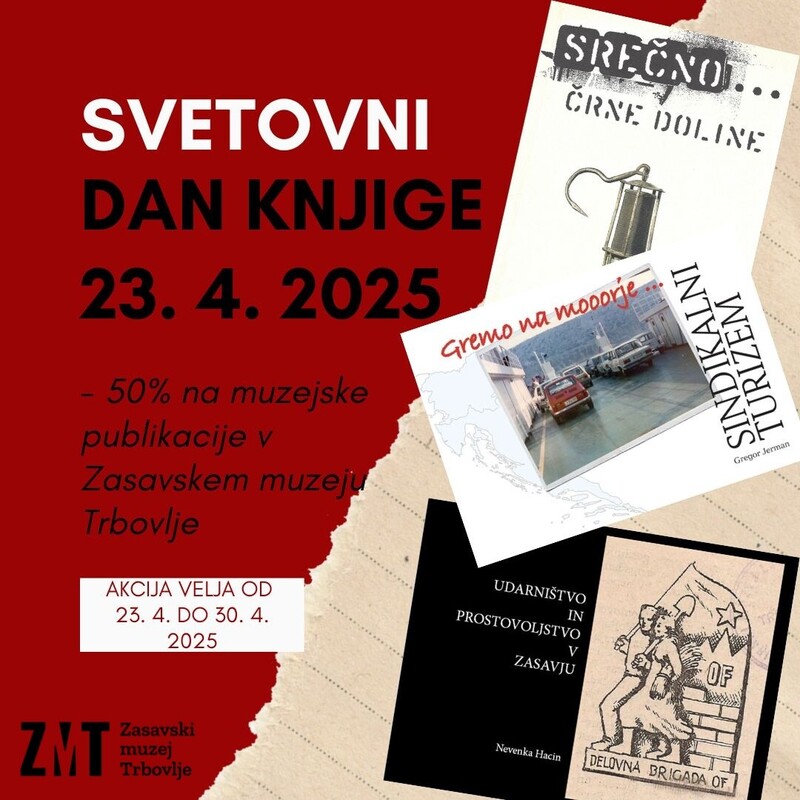 Svetovni dan knjige - popust na muzejske publikacije