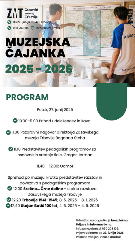 VABILO NA MUZEJSKO ČAJANKO