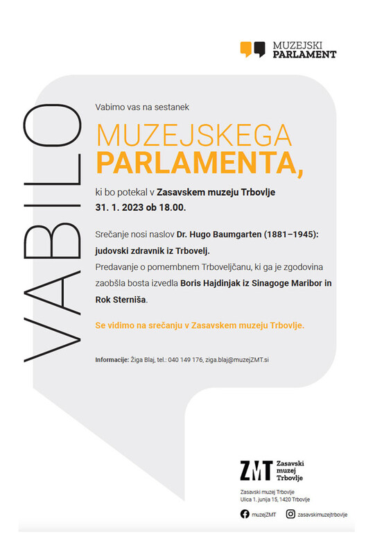 Sestanek muzejskega parlamenta v Trbovljah