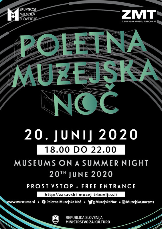 Poletna muzejska noč, sobota 20.junij 2020, od 18h do 22h