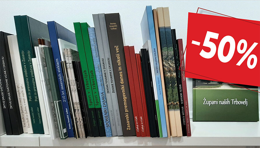 50 % popust na izbrane publikacije